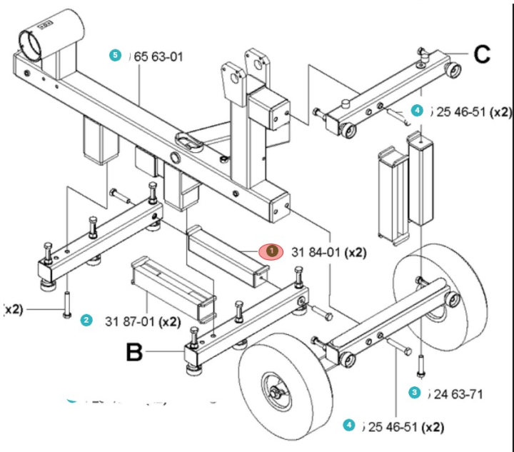 Traversa 5013184-01 nel gruppo  presso GPLSHOP (5013184-01)