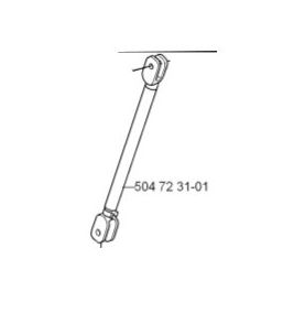 Gas spring nel gruppo I Pezzi Di Ricambio Robotizzati / Pezzi di ricambio Husqvarna Automower® Solar Hybrid / Automower Solar Hybrid - 2014 presso GPLSHOP (5047231-01)