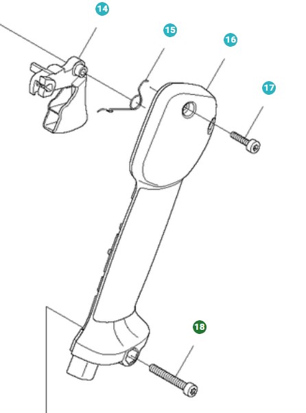 Vite nel gruppo I Pezzi Di Ricambio / Pezzi di ricambio Soffiatori / Pezzi di ricambio Husqvarna 580BTS presso GPLSHOP (5052908-01)