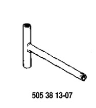 Hylsnyckel 8Mm 5053813-07 nel gruppo I Pezzi Di Ricambio / Pezzi di ricambio Motoseghe / Pezzi di ricambio Husqvarna 55 presso GPLSHOP (5053813-07)