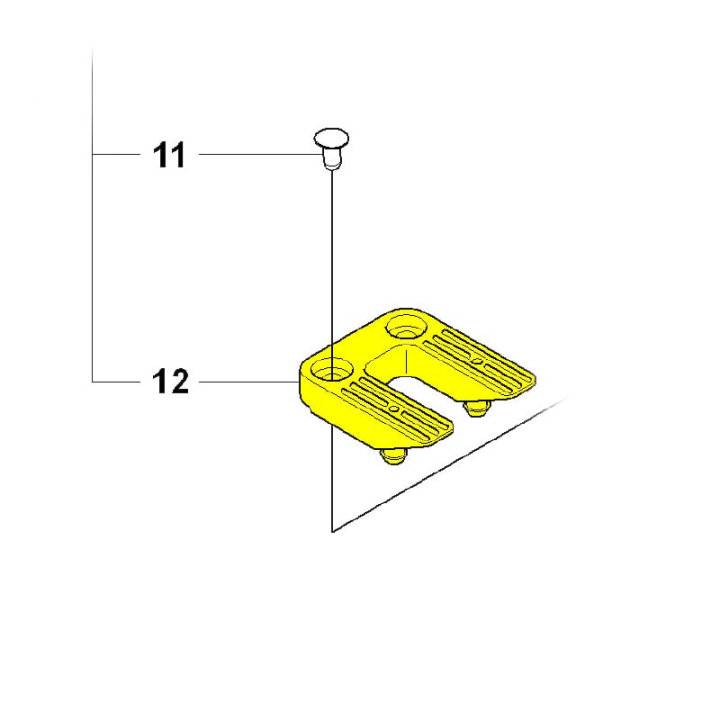 Cuscino 848L5E35P0 nel gruppo I Pezzi Di Ricambio / Pezzi di ricambio Soffiatori / Pezzi di ricambio Husqvarna 350BT presso GPLSHOP (5118020-01)