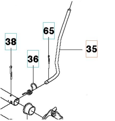 Asta nel gruppo I Pezzi Di Ricambio / Pezzi di ricambio Rider / Pezzi di ricambio Husqvarna Rider 112C5 presso GPLSHOP (5253165-01)