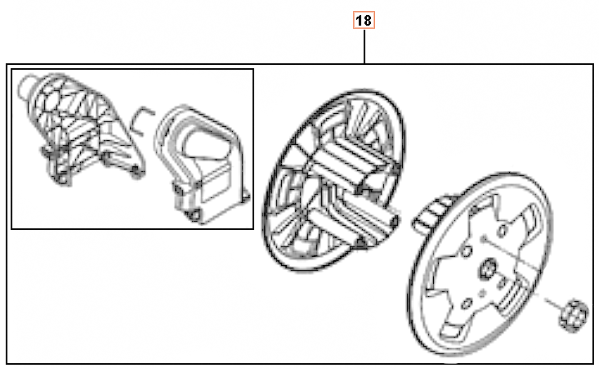 Kit avvolgitubo 5312405-01 nel gruppo I Pezzi Di Ricambio / Pezzi di ricambio Idropulitrici / Pezzi di ricambio Husqvarna PW490 presso GPLSHOP (5312405-01)