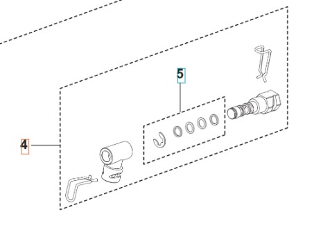 Sistema adattatore 5460929-01 nel gruppo I Pezzi Di Ricambio / Pezzi di ricambio Idropulitrici / Pezzi di ricambio Husqvarna PW240 presso GPLSHOP (5460929-01)