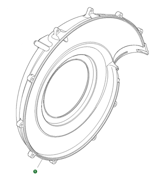 Volume nel gruppo I Pezzi Di Ricambio / Pezzi di ricambio Soffiatori / Pezzi di ricambio Husqvarna 580BTS presso GPLSHOP (5765844-01)