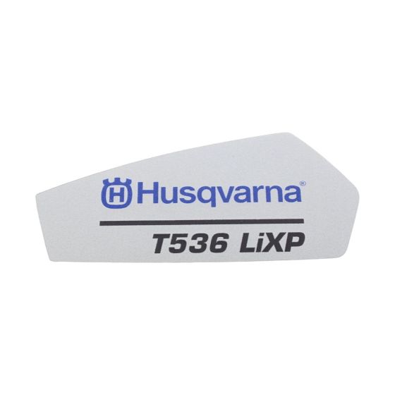 Decal 5782291-01 nel gruppo I Pezzi Di Ricambio / Pezzi di ricambio Motoseghe / Pezzi di ricambio Husqvarna 536Li XP presso GPLSHOP (5782291-01)