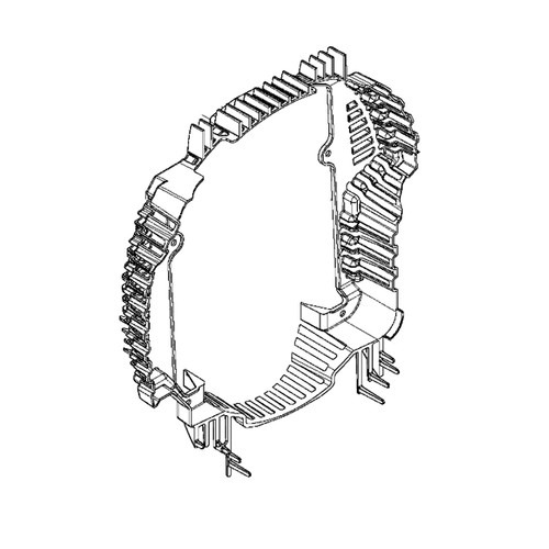 Presa d'aria della ventola di rete nel gruppo I Pezzi Di Ricambio / Pezzi di ricambio Soffiatori / Pezzi di ricambio Husqvarna 580BTS presso GPLSHOP (5796594-02)