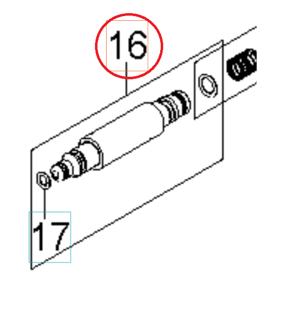 Uscita Ad Attacco Rapido 5926176-75 nel gruppo I Pezzi Di Ricambio / Pezzi di ricambio Idropulitrici / Pezzi di ricambio Husqvarna PW345C presso GPLSHOP (5926176-75)