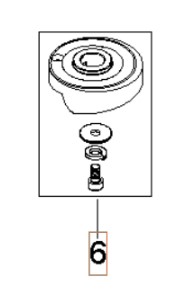 Disc Wobble 10 Gradi Sp 5931309-01 nel gruppo I Pezzi Di Ricambio / Pezzi di ricambio Idropulitrici / Pezzi di ricambio Husqvarna PW490 presso GPLSHOP (5931309-01)