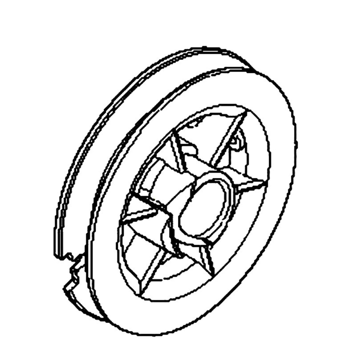 Corda a bobina nel gruppo I Pezzi Di Ricambio / Pezzi di ricambio Soffiatori / Pezzi di ricambio Husqvarna 350BT presso GPLSHOP (5986516-01)