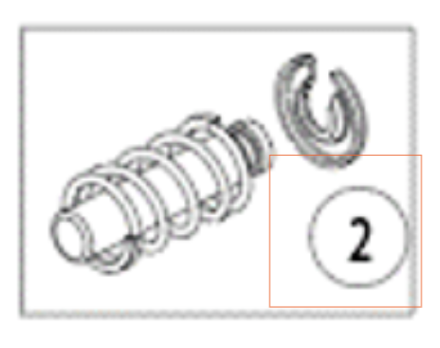 Kit Pistone Pompa Dia 10 5986841-31 nel gruppo I Pezzi Di Ricambio / Pezzi di ricambio Idropulitrici / Pezzi di ricambio Husqvarna PW235R presso GPLSHOP (5986841-31)