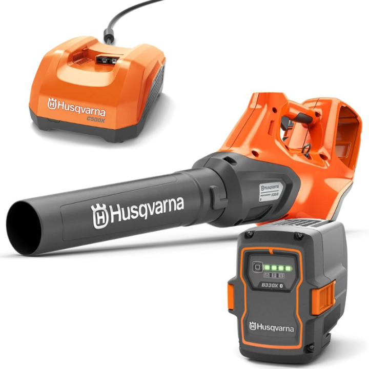 Husqvarna 530iB incl. B330X e C500X nel gruppo Prodotti per lavori forestali e giardinaggio Husqvarna / Husqvarna Soffiatori / Soffiatori a batteria presso GPLSHOP (9706561)