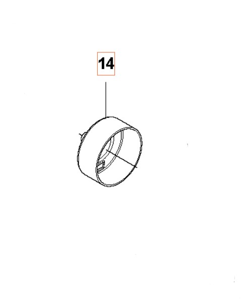 Tamburo frizione 324RX, 324LDX, 524LK, 524R