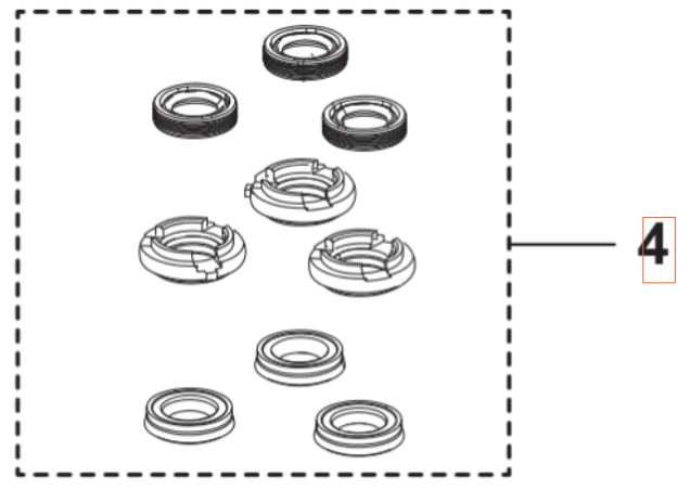 Kit guarnizioni Kit guarnizioni Pw125 5374861-01