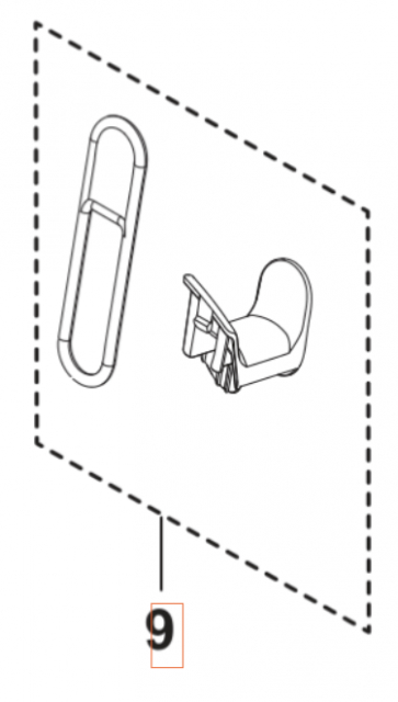 Kit gancio per cavo 5460905-01