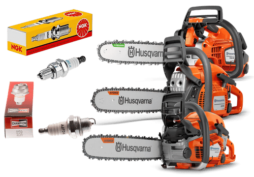 Husqvarna chainsaws with spark plugs